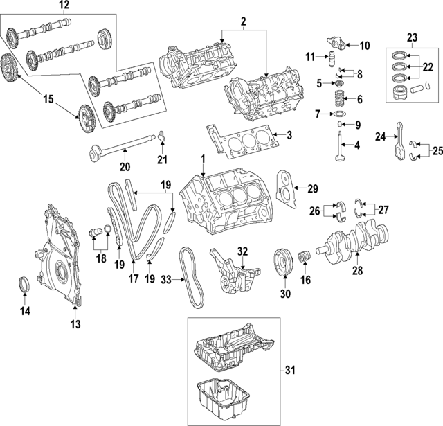 6420100521 - Engine: Cylinder Head for Mercedes-Benz Image image