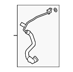 11539896891 - Cooling System: Return Hose for BMW Image