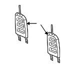5JP99DX9AB - Body: Headrest for Dodge: Dakota Image