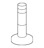 5JW95BD1AB - Body: Headrest Sleeve for Dodge: Dakota Image