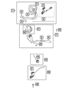 57009238AA - Fuel and Accelerator Pedal: Fuel Filler Tube for Ram: 2500, 3500 Image