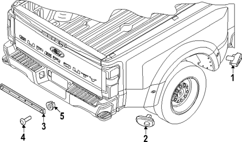 Marker & Signal Lamps for 2024 Ford F-350 Super Duty #0
