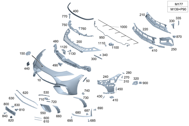 2328859002 - : Cover for Mercedes-Benz Image