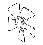 19020RL8A01 - Cooling System: Fan Blade for Acura: RDX, RLX, TSX Image