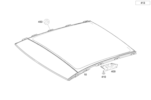 Panoramic Roof for 2025 Mercedes-Benz CLA45 AMG S #0