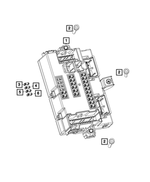 68201736AA - Electrical: Screw And Washer for Mopar Image