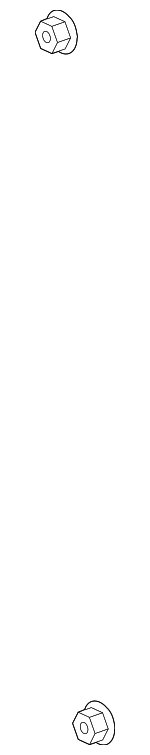 9A700486900 - Body: Upper Hinge Nut for Porsche: Panamera, Taycan Image