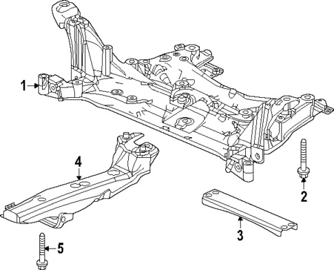 Suspension Mounting for 2025 Honda Civic #1