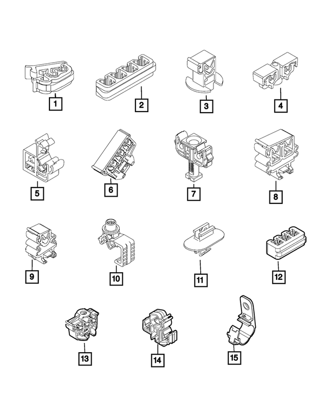 « 4779917AA –  : Canalisation De Frein Agrafe pour Mopar Image »