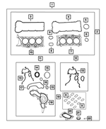 68370039AC - Engine: Engine Gasket Kit for Mopar Image