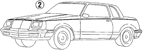 Stripe Tape for 1985 Buick Somerset Regal #0