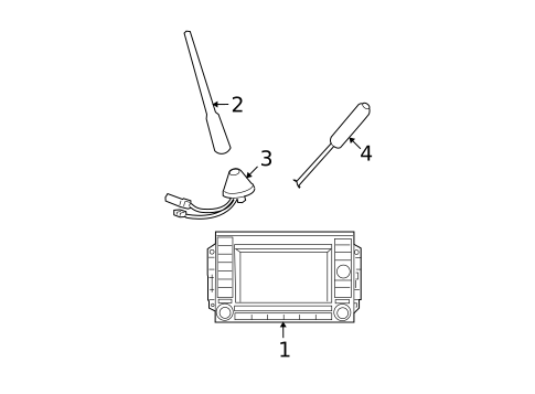 Navigation System for 2010 Dodge Caliber #0