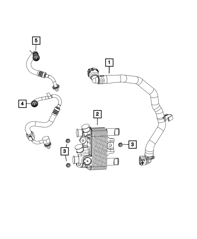 57008919AC - : Coolant Hose for Mopar Image