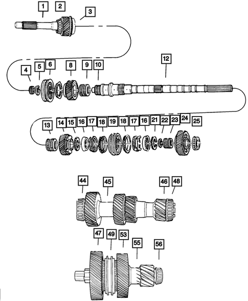 Gear Train for 2002 Dodge Viper #0