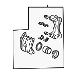 45019S0XA03 - : Caliper for Honda: Odyssey Image