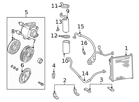 Hoses & Pipes for 2001 Ford F-350 Super Duty #0