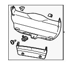 9748676051E0 - : Lower Trim Panel for Porsche: Panamera Image