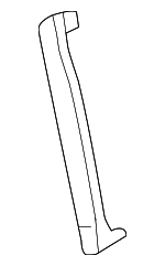 T2R23982 - : Glass Weather-Strip for Jaguar: F-Type Image