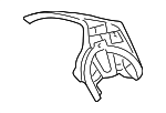 7160125501 - Body: Inner Quarter Panel for Hyundai Image