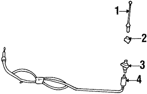 Antenna & Radio for 2000 Chevrolet Lumina #0