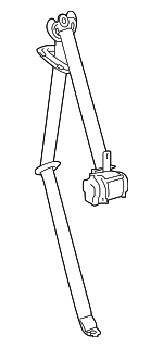 7357048150E1 - Electrical: Outer Belt Assembly for Lexus: RX350L, RX450hL Image