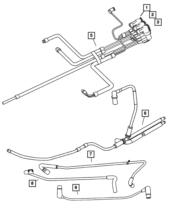 « 5031895AB – Engine 2.4L Four Cylinder (Turbo) : Vapeur Du Moteur Faisceau pour Mopar Image »
