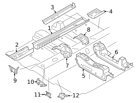 Floor for 2022 BMW X1 #0