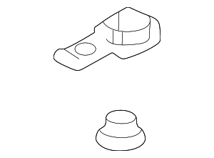 253333C001 - : Radiator Assembly Upper Bracket for Kia: Optima Image