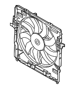 17427634472 - Cooling System: Fan Assembly for BMW Image