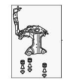445900E120 - Electrical: Mount Bracket for Toyota Image