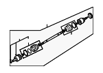 496002S010SJ - : Axle Assembly for Hyundai: Tucson Image