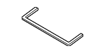 97245AR000 - HVAC: AC &amp; Heater Assembly Upper Seal for Hyundai Image