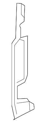 51337347701 - Body: Front Weather-strip for BMW: 428i, 428i xDrive, 430i, 430i xDrive, 435i, 435i xDrive, 440i, 440i xDrive, M4 Image