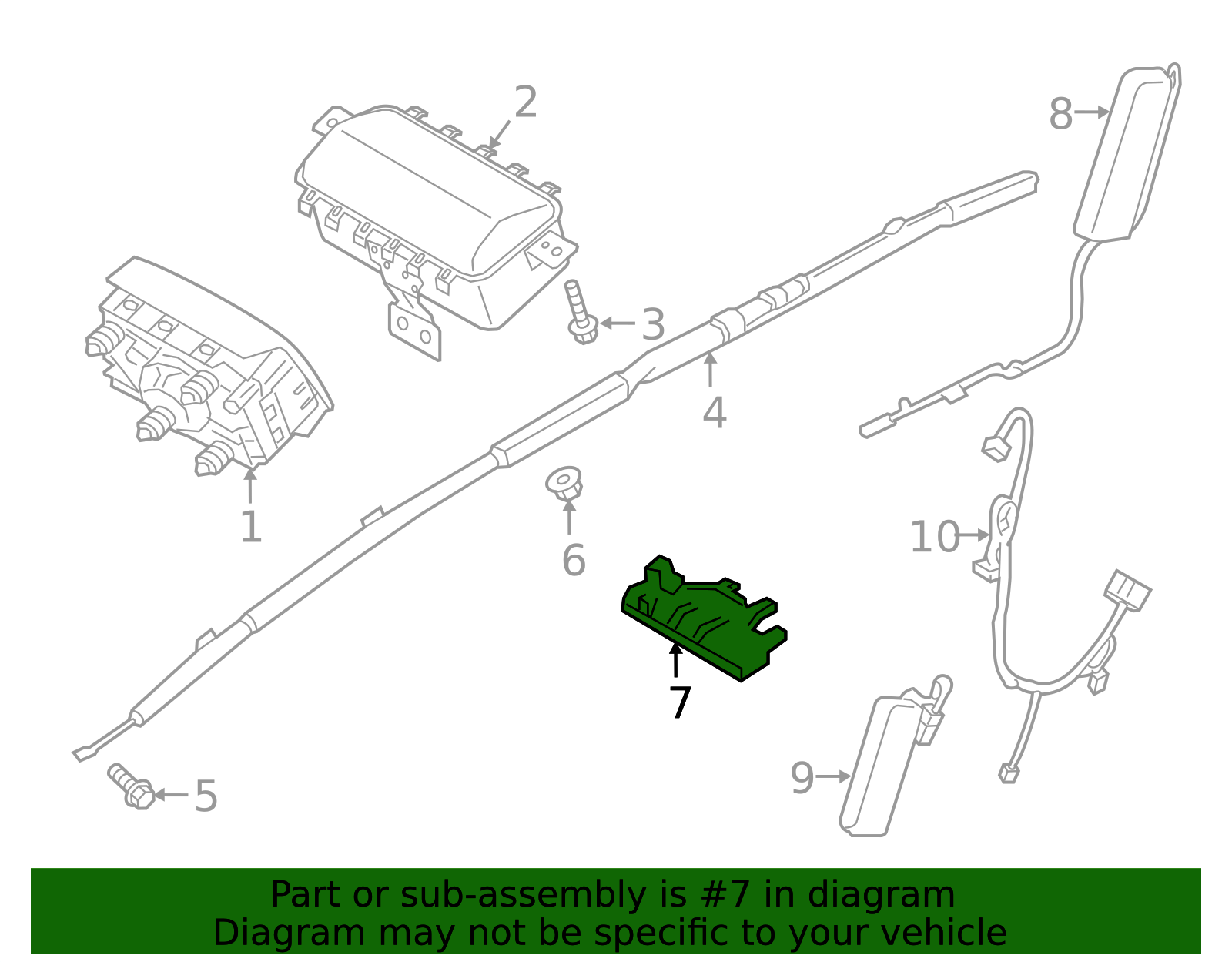 2020-2022 Genesis G90 Knee Inflator Module 80220-D2000 | OEM Parts Online