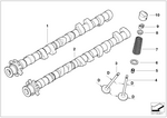 11347833775 - Engine: Intake Valve for BMW Image
