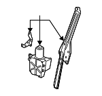 825805Z20A - Body: Motor for Nissan Image
