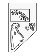 5531848171C0 - : Side Cover for Lexus: RX350, RX350h, RX450h+, RX500h Image