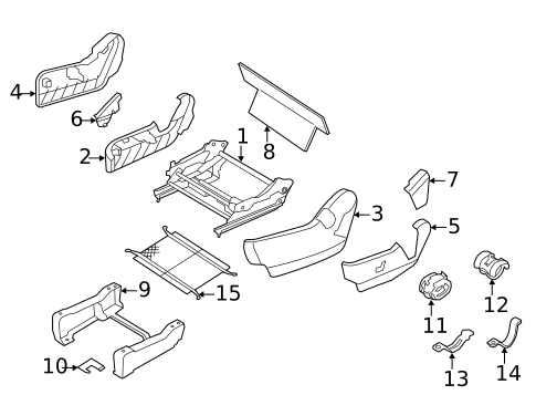 Tracks & Components for 2010 Volkswagen Routan #1