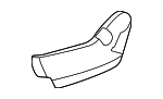 7B0881317DXT1 - Body: Side Shield for Volkswagen Image