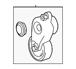 1662036013 - Cooling System: Belt Tensioner for Toyota Image
