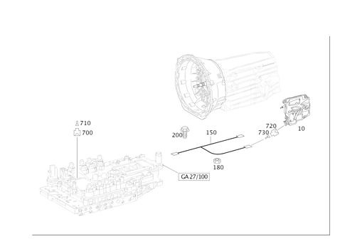 Electrical Parts Used for Transmission for 2007 Mercedes-Benz R350 #0