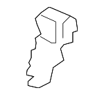 42037AG060 - Fuel System: Grommet Clamp for Subaru Image