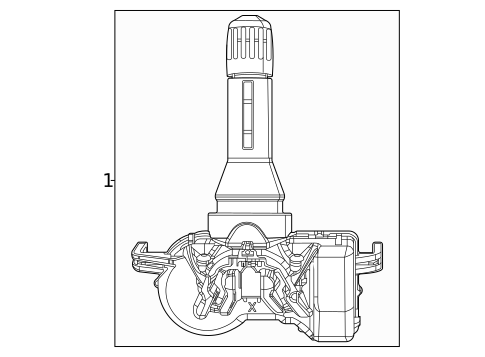 Tire Pressure Monitor Components for 2024 Jeep Wagoneer S #0