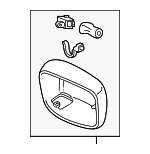 76255SHJX21ZF - : Housing Cover for Honda: Odyssey Image