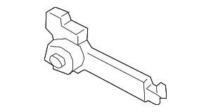 51456831912 - Body: Glove Box Support for BMW: 230i, 230i xDrive, 330e, 330e xDrive, 330i, 330i xDrive, 430i, 430i Gran Coupe, 430i xDrive, 430i xDrive Gran Coupe, i4, M2, M240i, M240i xDrive, M3, M340i, M340i xDrive, M4, M440i, M440i Gran Coupe, M440i xDrive, M440i xDrive Gran Coupe Image