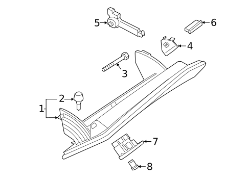 Glove Box for 2024 BMW M3 #0