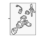 819001GB00 - Steering: Steering Lock for Kia: Rio, Rio5 Image