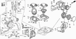 39125SM4900ZE - Electrical/Exhaust/Heater/Fuel: BOX, L. SPEAKER *YR129L* (URBAN BROWN) for Honda Image
