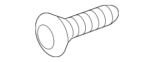 N10586401 - Electrical: Support Bracket Bolt for Porsche Image