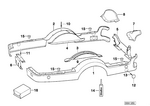 51712234084 - Retrofitting / Conversion / Accessories: Primed Jack Fixture Flap for BMW Image